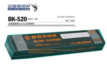 NICHIA(NIKKO)- Anti-abrasion welding rod BK-520