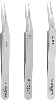 Excelta - Nhíp gắp siêu mịn góc nghiêng 5A-SA
